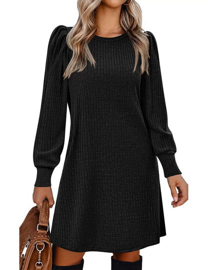 CAITLYN | Long sleeve cozy dress