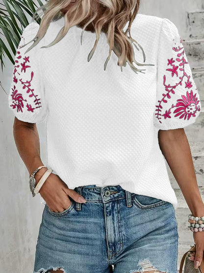 PAIGE | Women´s t-shirt with floral design