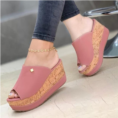 SUSAN | High sole sandals for women