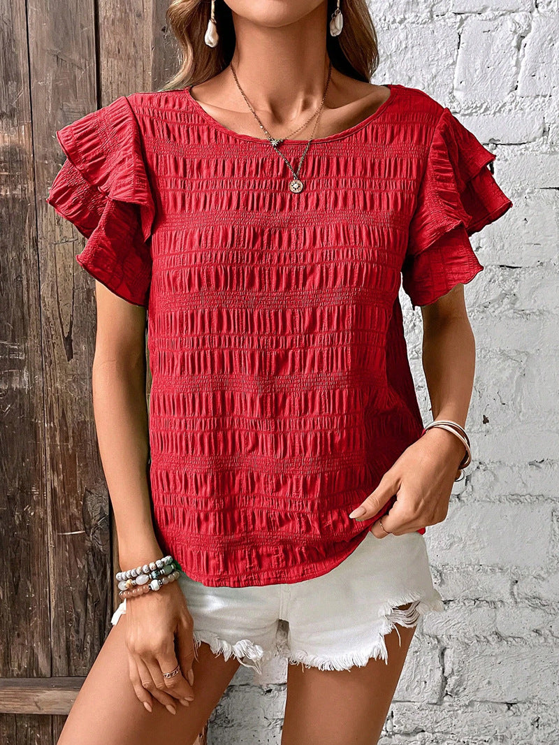 RACHEL | Women´s ruffled blouse
