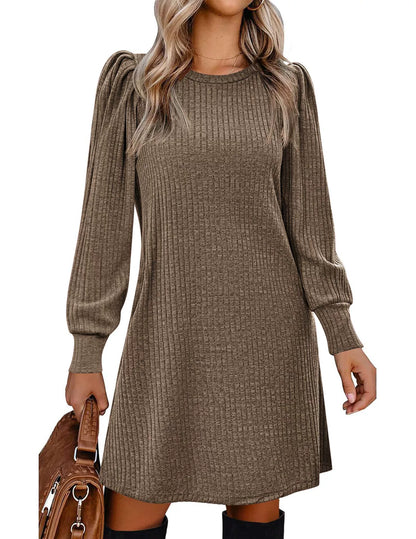 CAITLYN | Long sleeve cozy dress