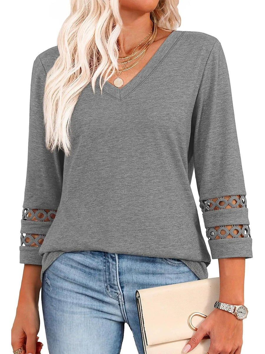 VICTORIA | Womens´s v-neck sweatshirt