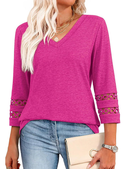 VICTORIA | Womens´s v-neck sweatshirt