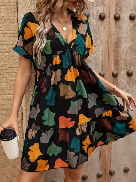 LILY | Women´s v-neck cozy dress