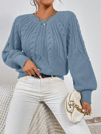 BROOKLYN | Women´s cozy braided sweatshirt