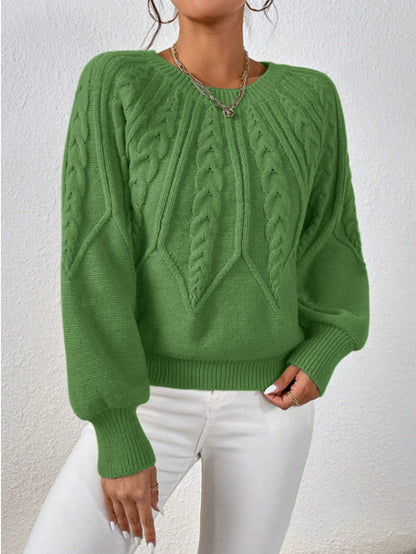 BROOKLYN | Women´s cozy braided sweatshirt