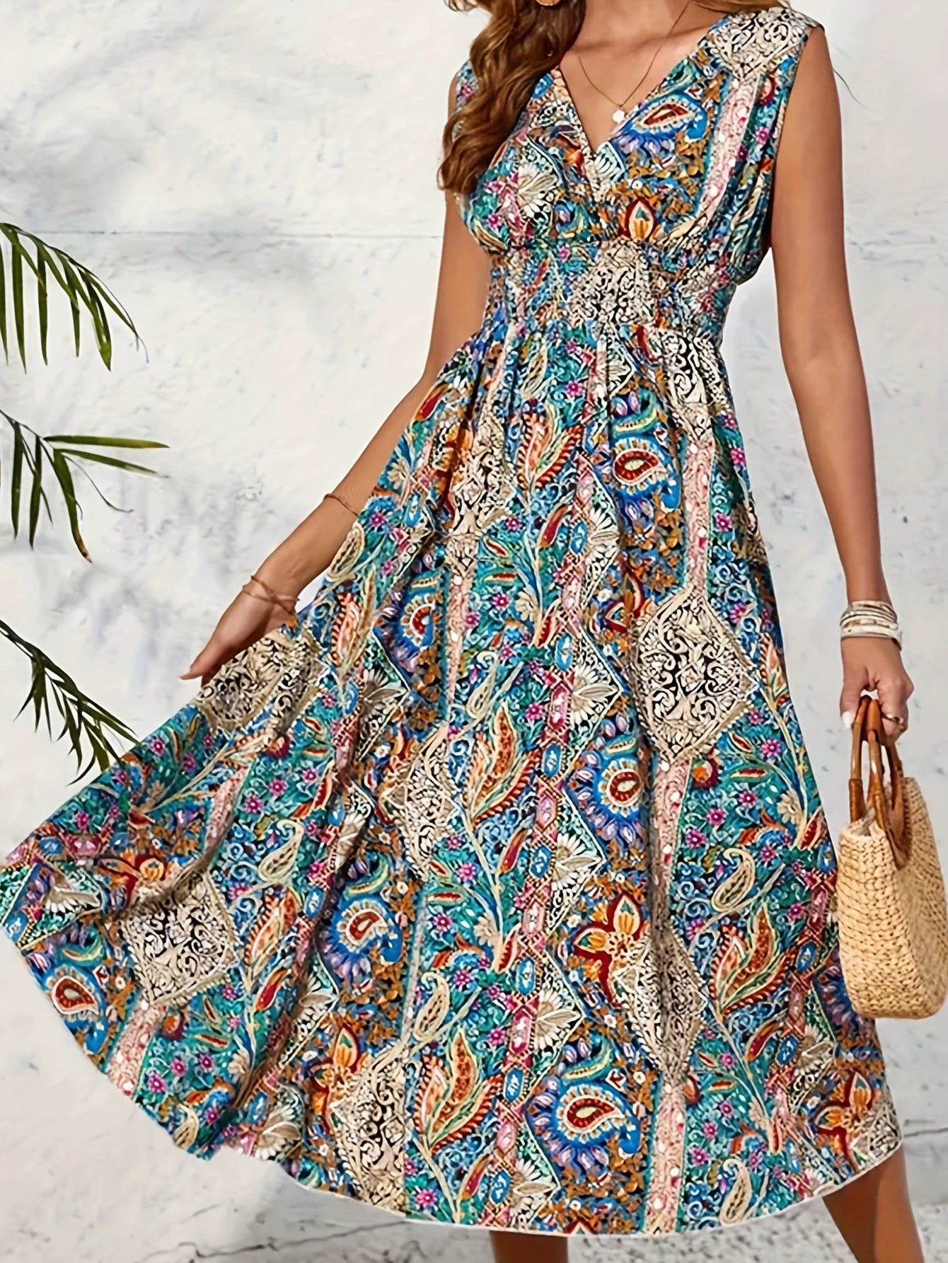 AMBER | Women´s v-neck dress